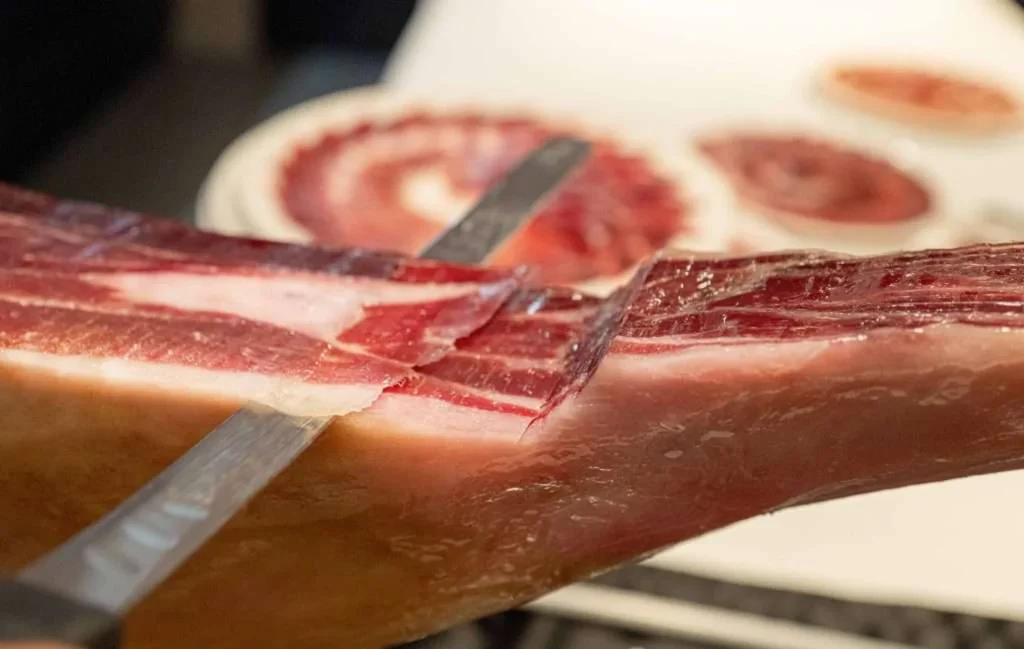 cata degustacion de jamon y productos ibericos vinos sierra salamanca grupos mas 5 personas
